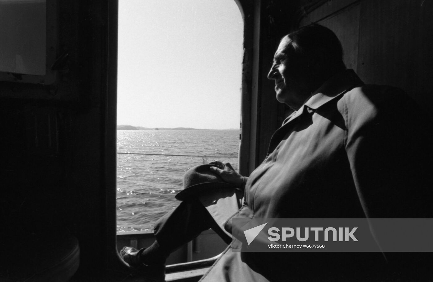 Sea Captain Viktor Lyashenko