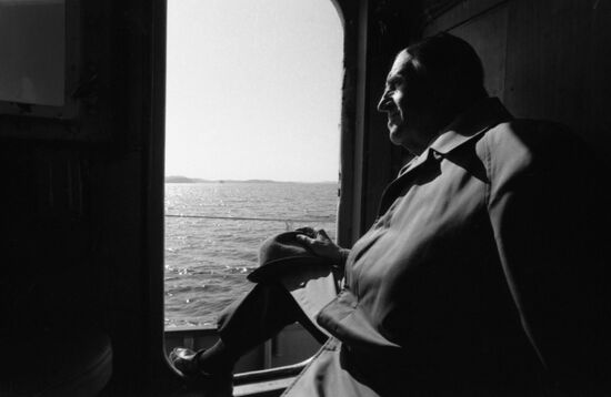 Sea Captain Viktor Lyashenko