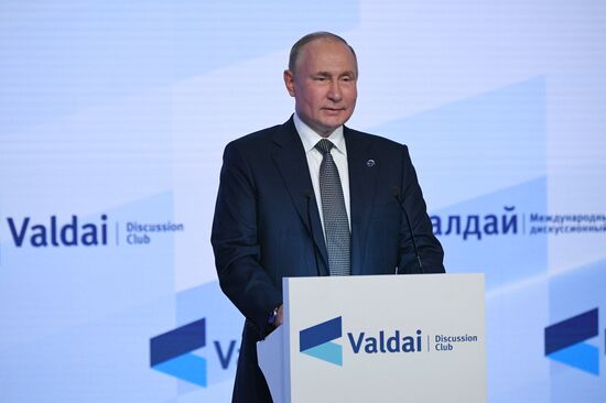 Russia Putin Valdai Discussion Club