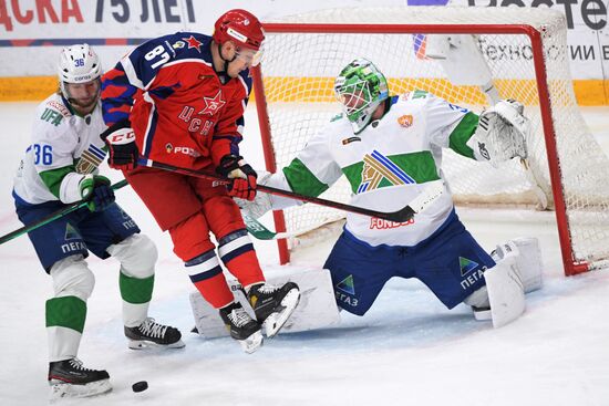 Russia Ice Hockey Kontinental League CSKA - Salavat Yulaev