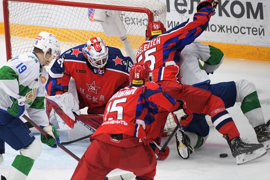 Russia Ice Hockey Kontinental League CSKA - Salavat Yulaev