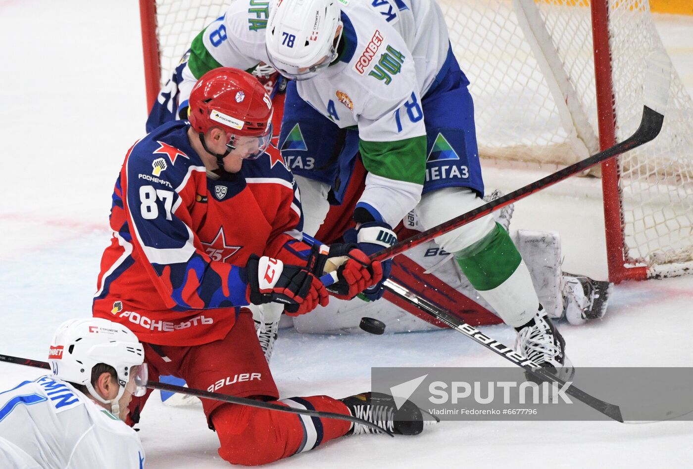 Russia Ice Hockey Kontinental League CSKA - Salavat Yulaev