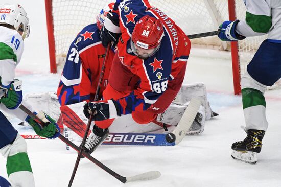 Russia Ice Hockey Kontinental League CSKA - Salavat Yulaev