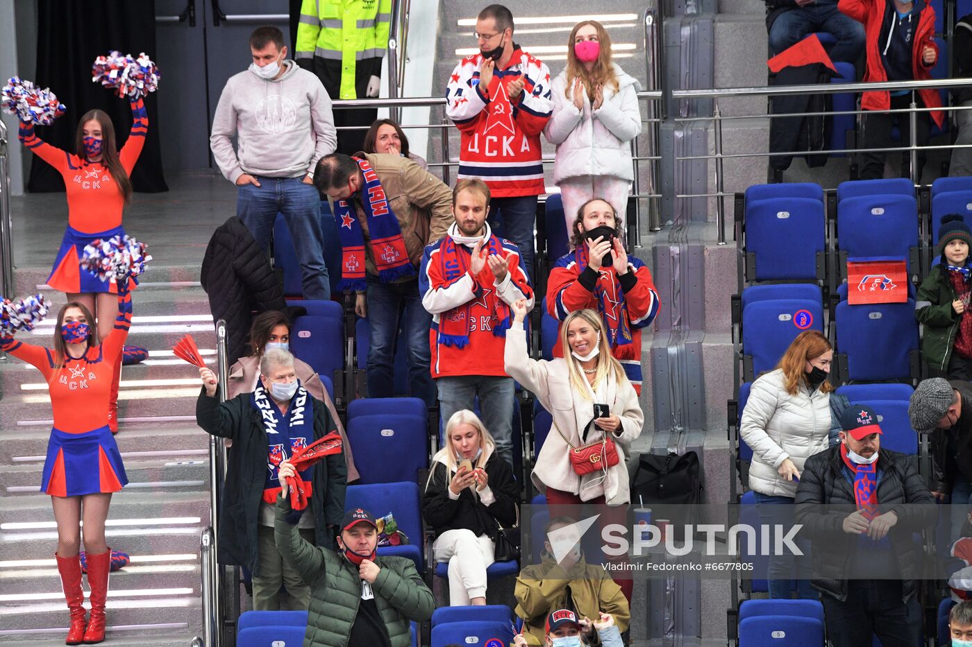 Russia Ice Hockey Kontinental League CSKA - Salavat Yulaev