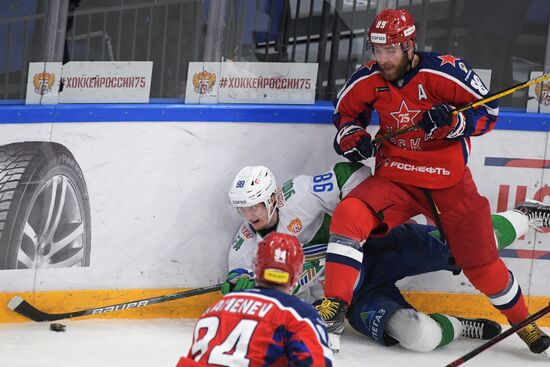 Russia Ice Hockey Kontinental League CSKA - Salavat Yulaev
