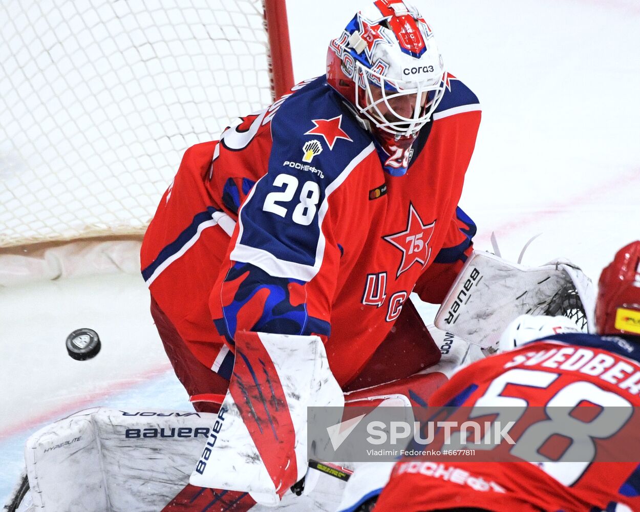Russia Ice Hockey Kontinental League CSKA - Salavat Yulaev