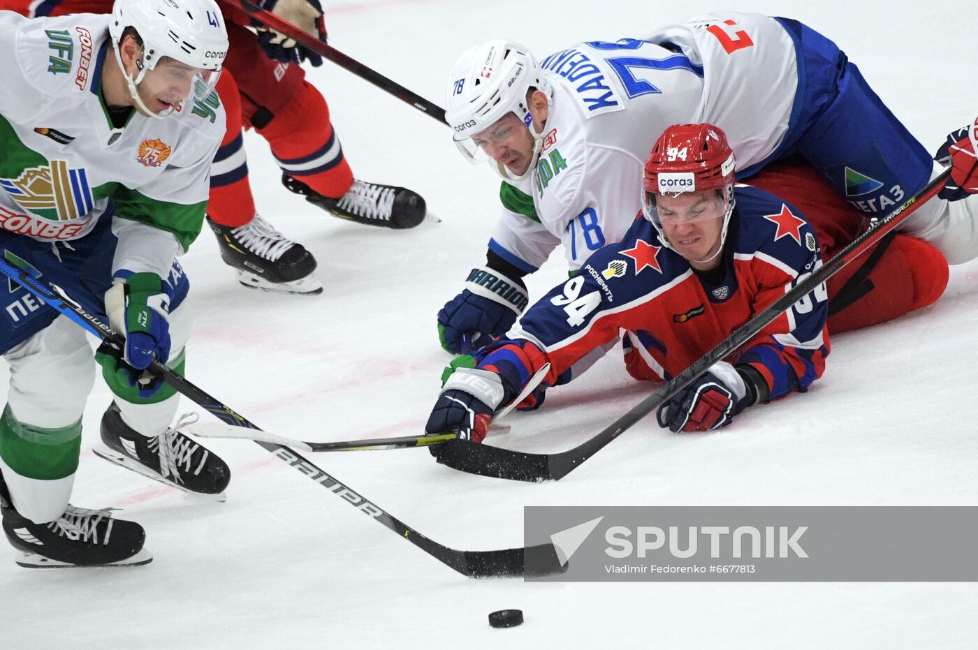 Russia Ice Hockey Kontinental League CSKA - Salavat Yulaev