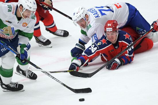 Russia Ice Hockey Kontinental League CSKA - Salavat Yulaev