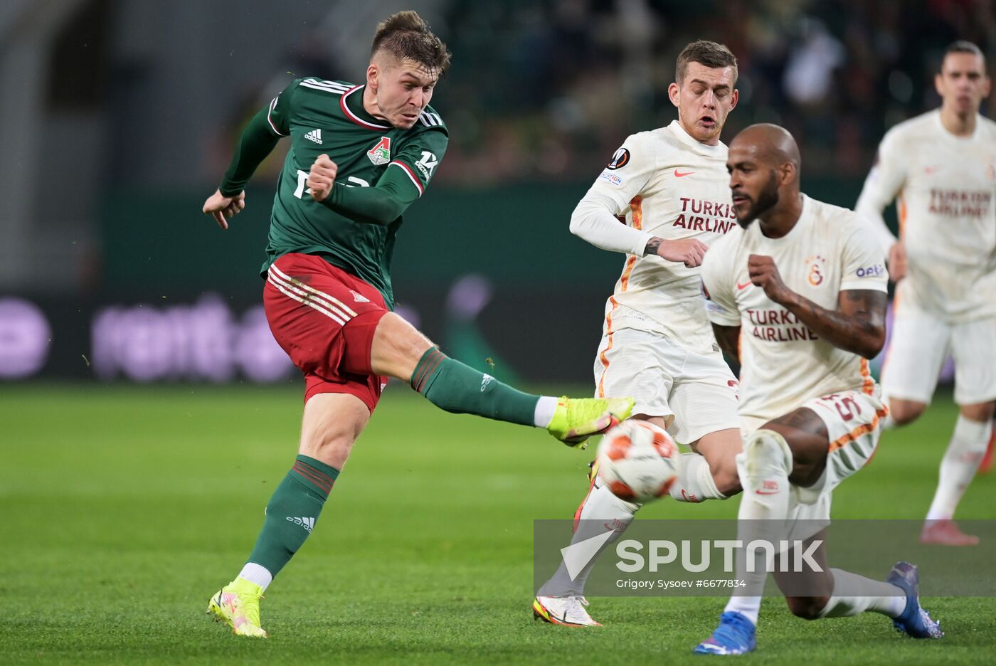 Russia Soccer Europa League Lokomotiv - Galatasaray