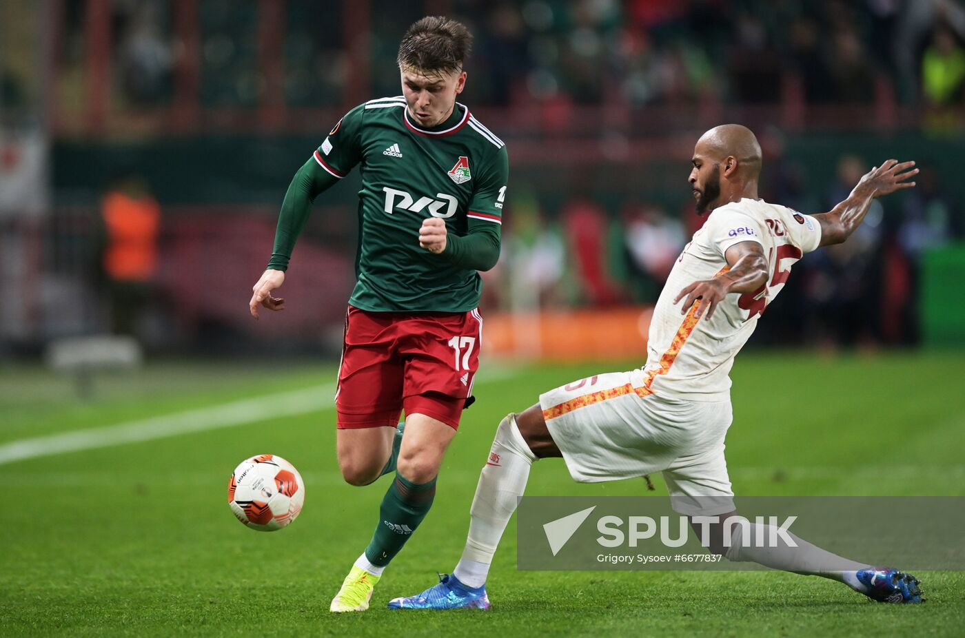 Russia Soccer Europa League Lokomotiv - Galatasaray