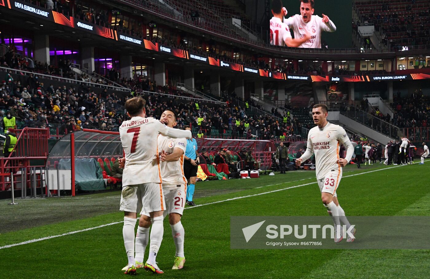 Russia Soccer Europa League Lokomotiv - Galatasaray