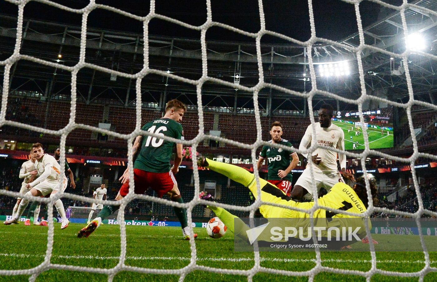 Russia Soccer Europa League Lokomotiv - Galatasaray