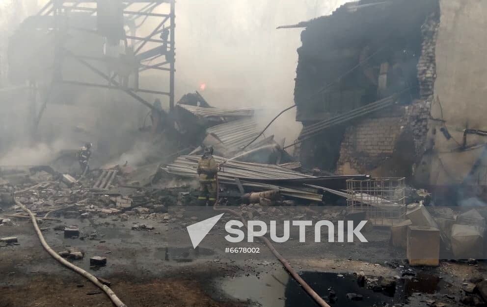 Russia Factory Explosion