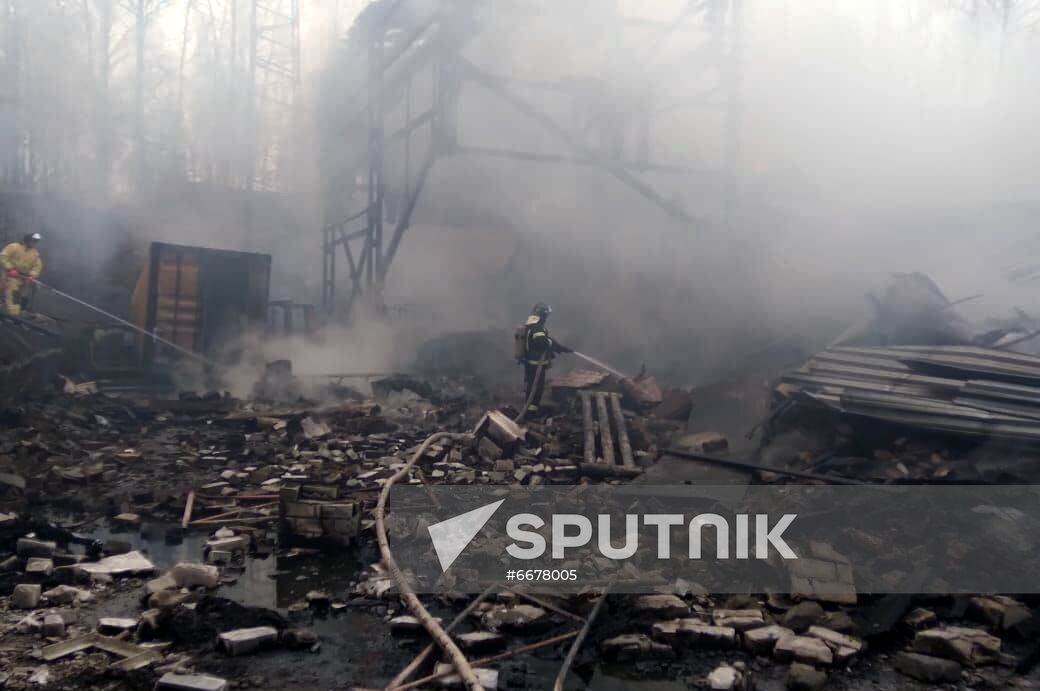Russia Factory Explosion