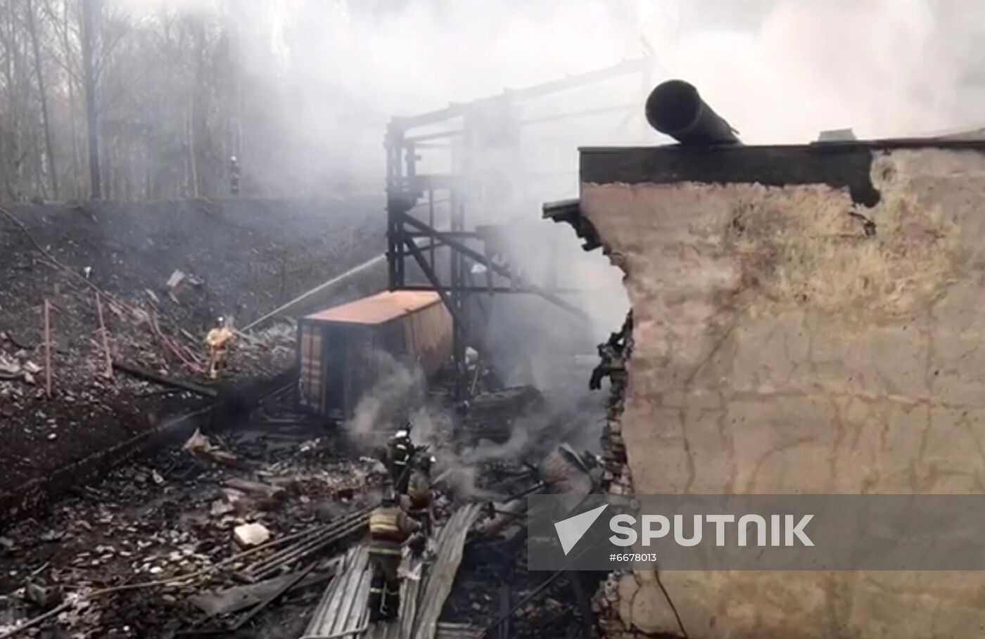 Russia Factory Explosion