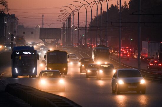 Russia Smog