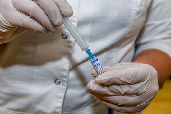 Russia Coronavirus Vaccination