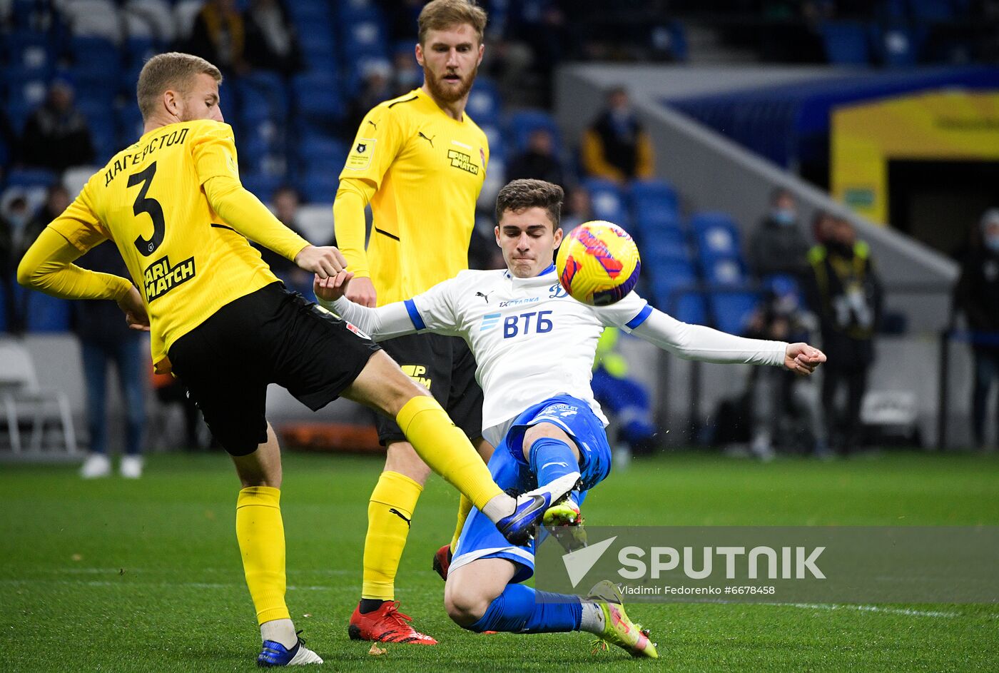 Russia Soccer Premier-League Dynamo - Khimki