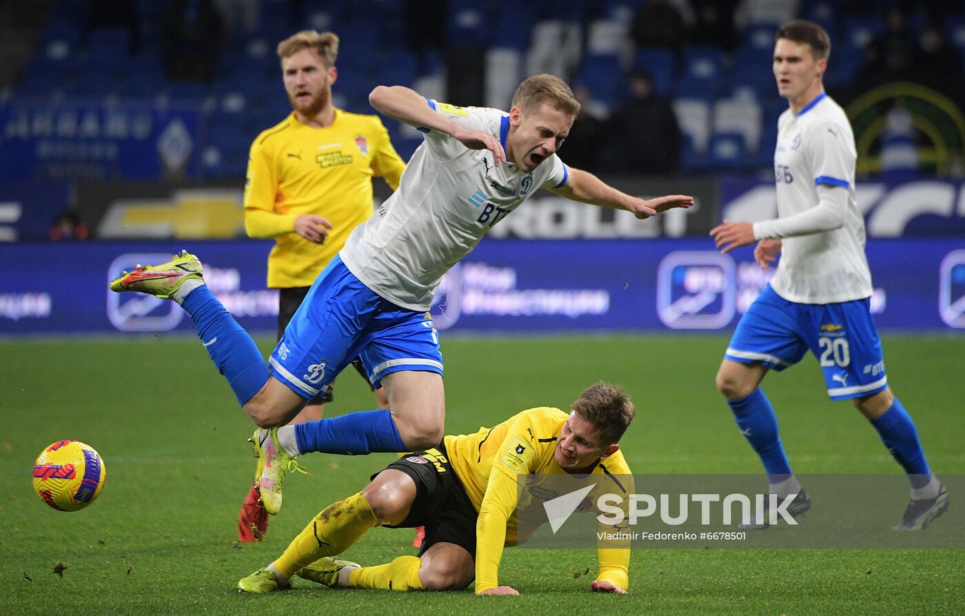 Russia Soccer Premier-League Dynamo - Khimki