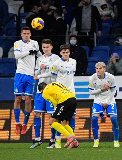 Russia Soccer Premier-League Dynamo - Khimki