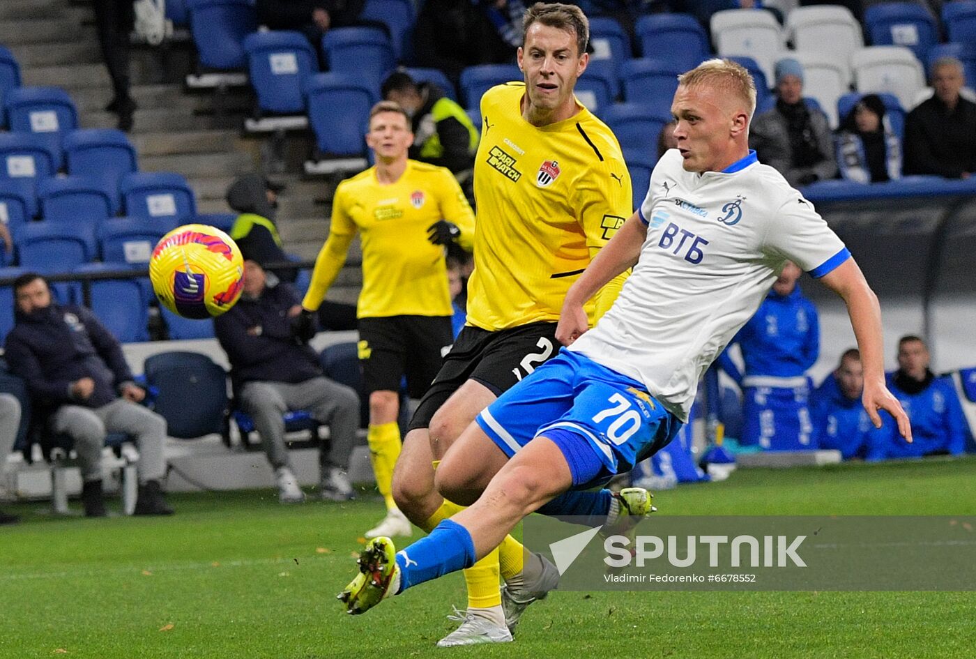 Russia Soccer Premier-League Dynamo - Khimki