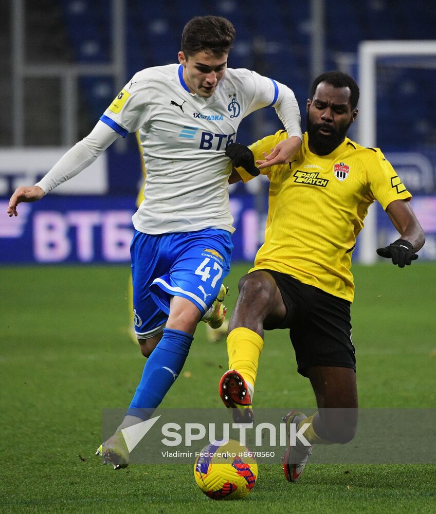 Russia Soccer Premier-League Dynamo - Khimki