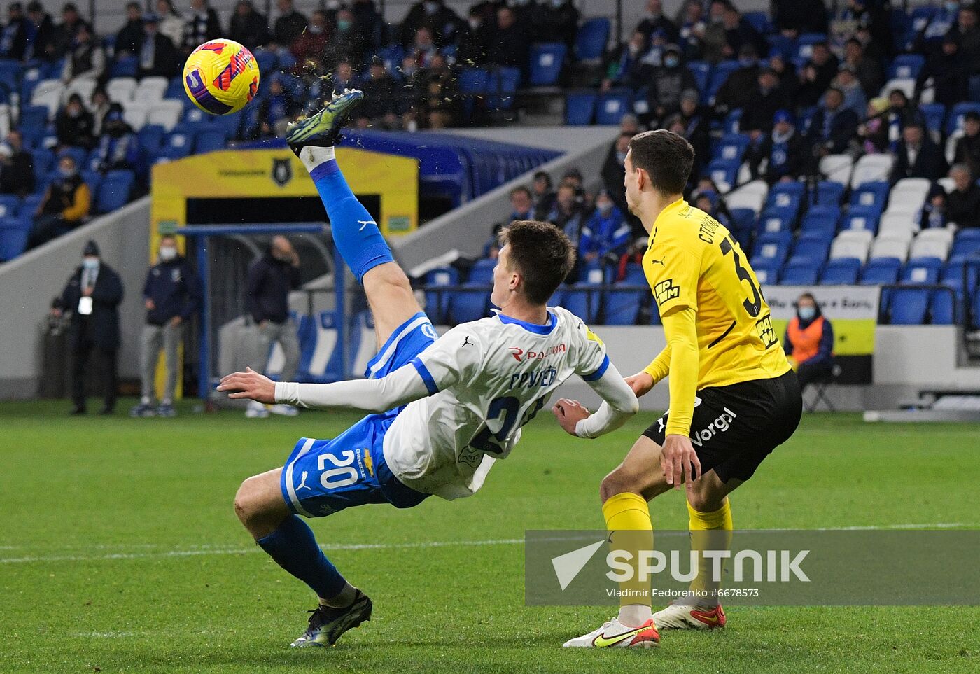 Russia Soccer Premier-League Dynamo - Khimki