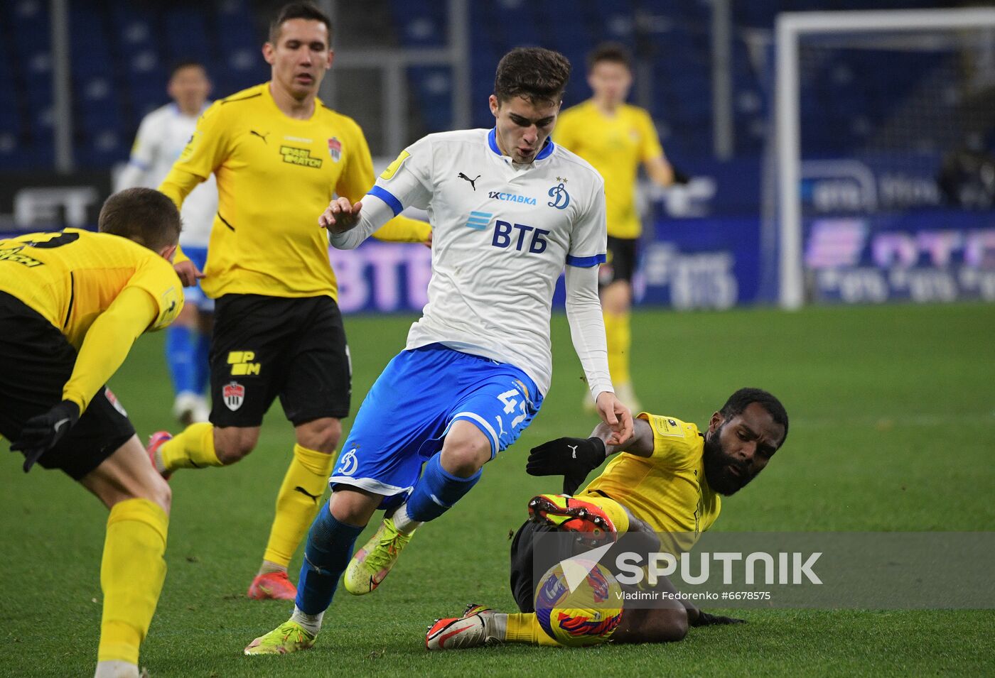 Russia Soccer Premier-League Dynamo - Khimki