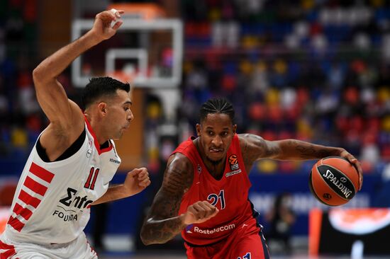 Russia Basketball Euroleague CSKA - Olympiacos