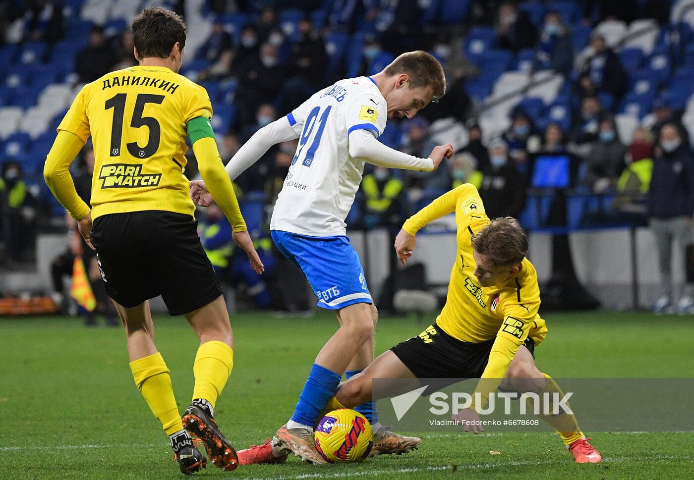 Russia Soccer Premier-League Dynamo - Khimki