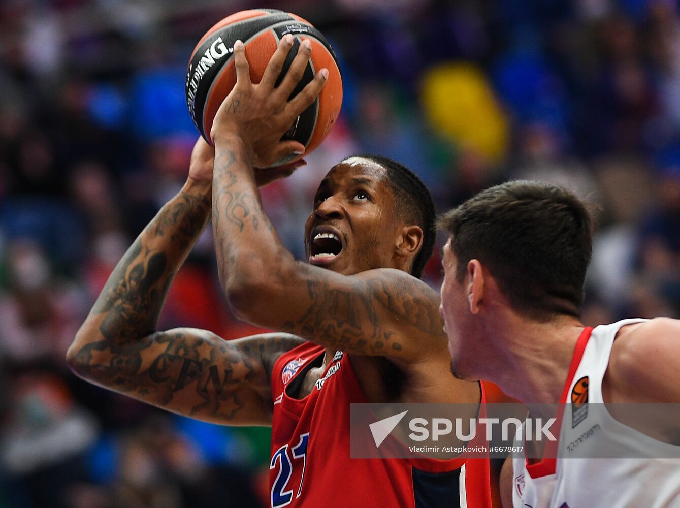 Russia Basketball Euroleague CSKA - Olympiacos