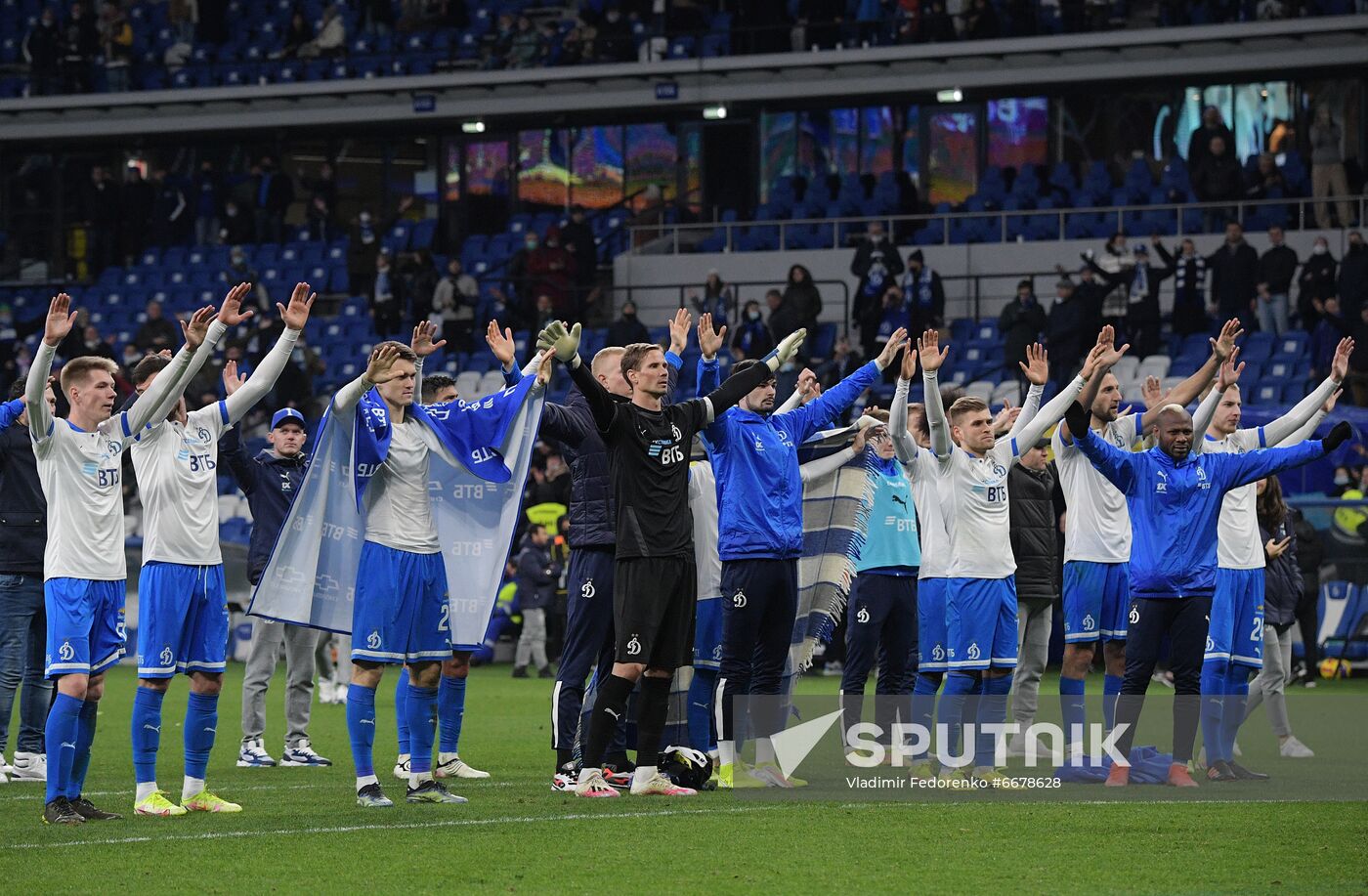 Russia Soccer Premier-League Dynamo - Khimki