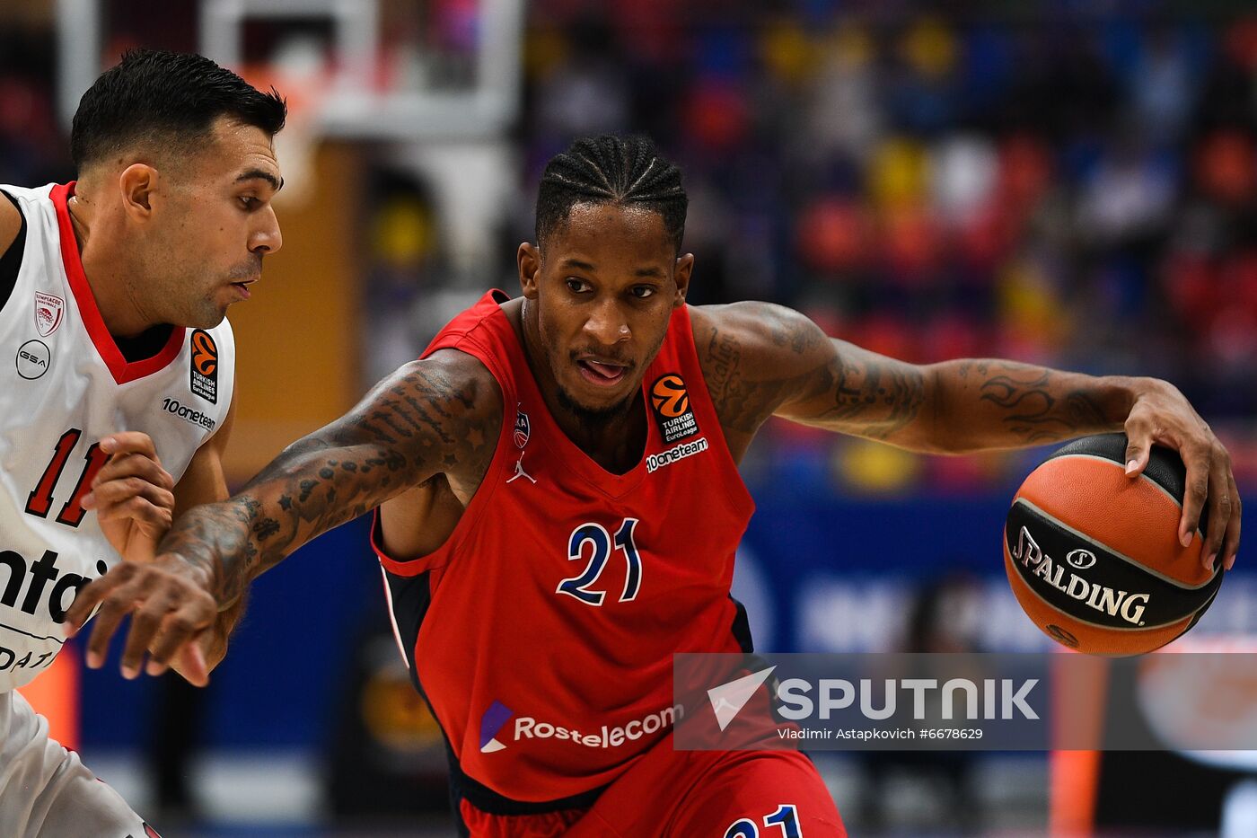 Russia Basketball Euroleague CSKA - Olympiacos
