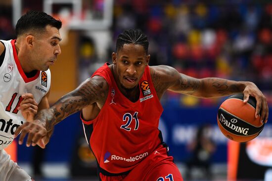 Russia Basketball Euroleague CSKA - Olympiacos