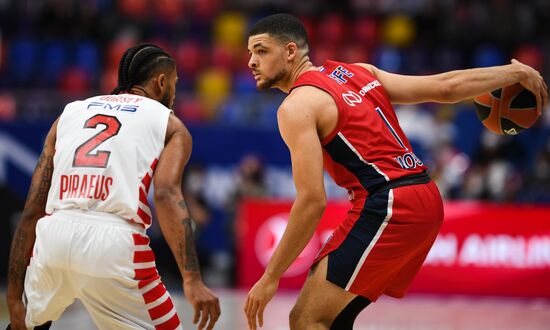 Russia Basketball Euroleague CSKA - Olympiacos