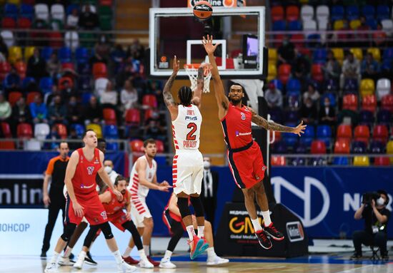Russia Basketball Euroleague CSKA - Olympiacos