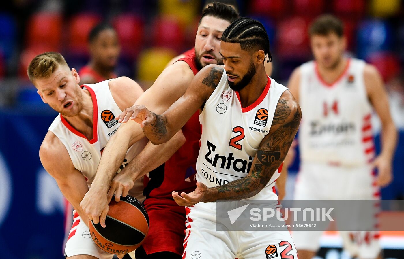 Russia Basketball Euroleague CSKA - Olympiacos