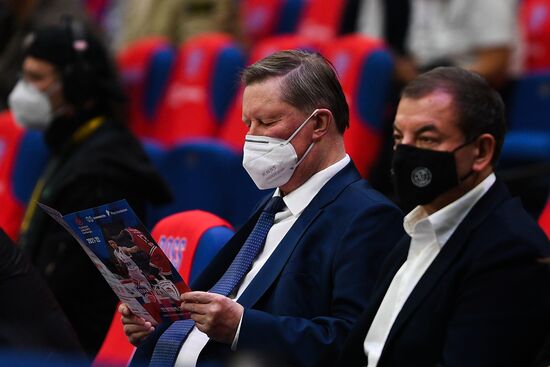 Russia Basketball Euroleague CSKA - Olympiacos