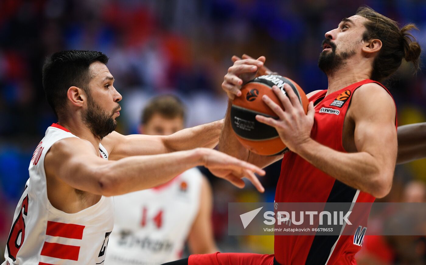 Russia Basketball Euroleague CSKA - Olympiacos