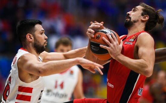 Russia Basketball Euroleague CSKA - Olympiacos