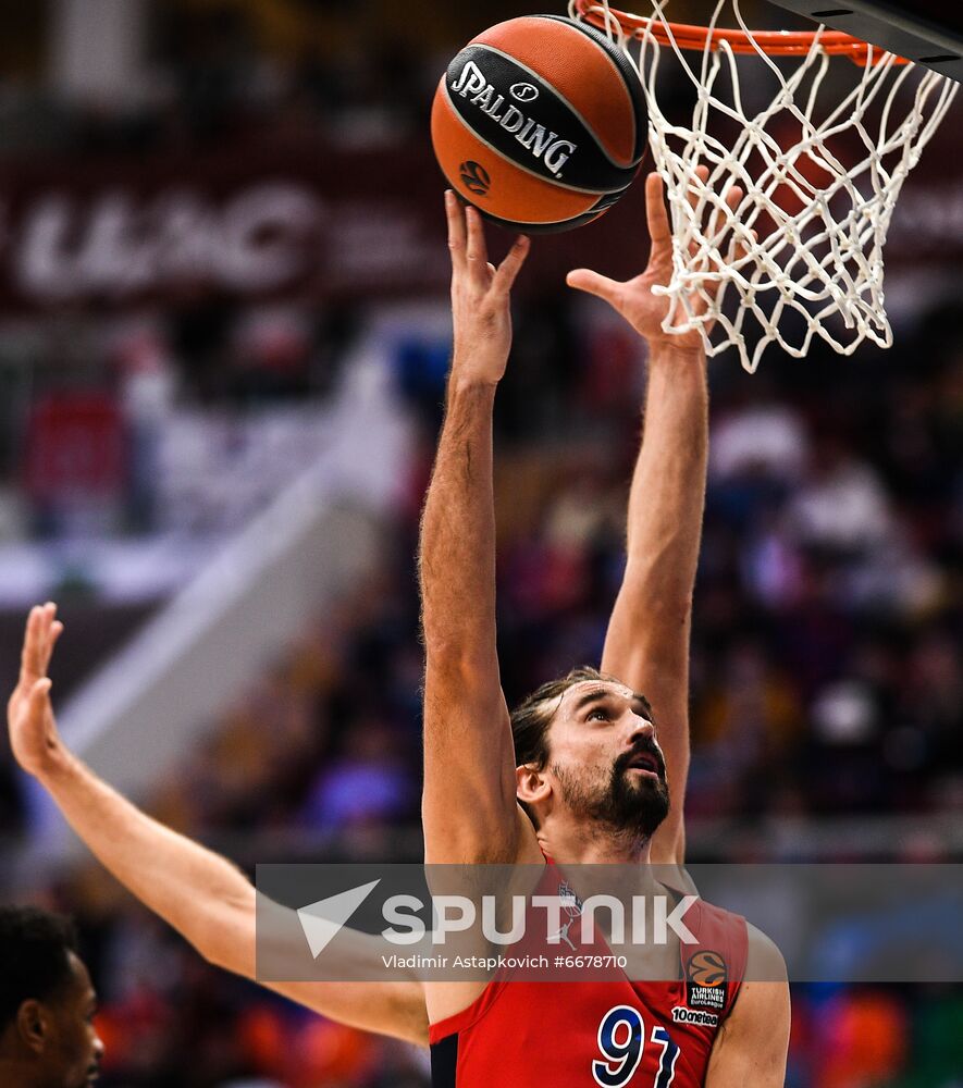 Russia Basketball Euroleague CSKA - Olympiacos