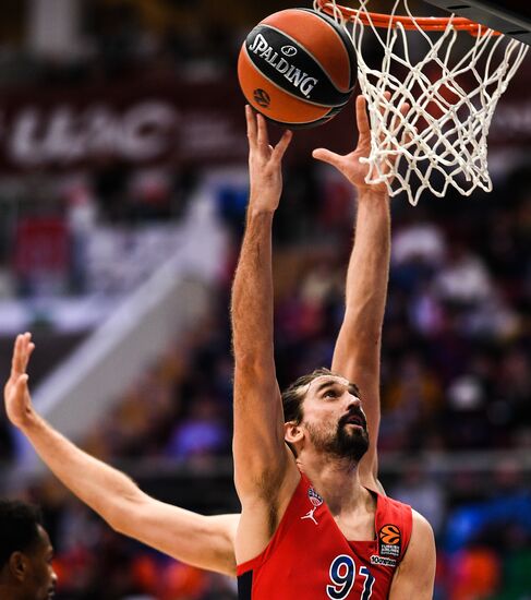 Russia Basketball Euroleague CSKA - Olympiacos