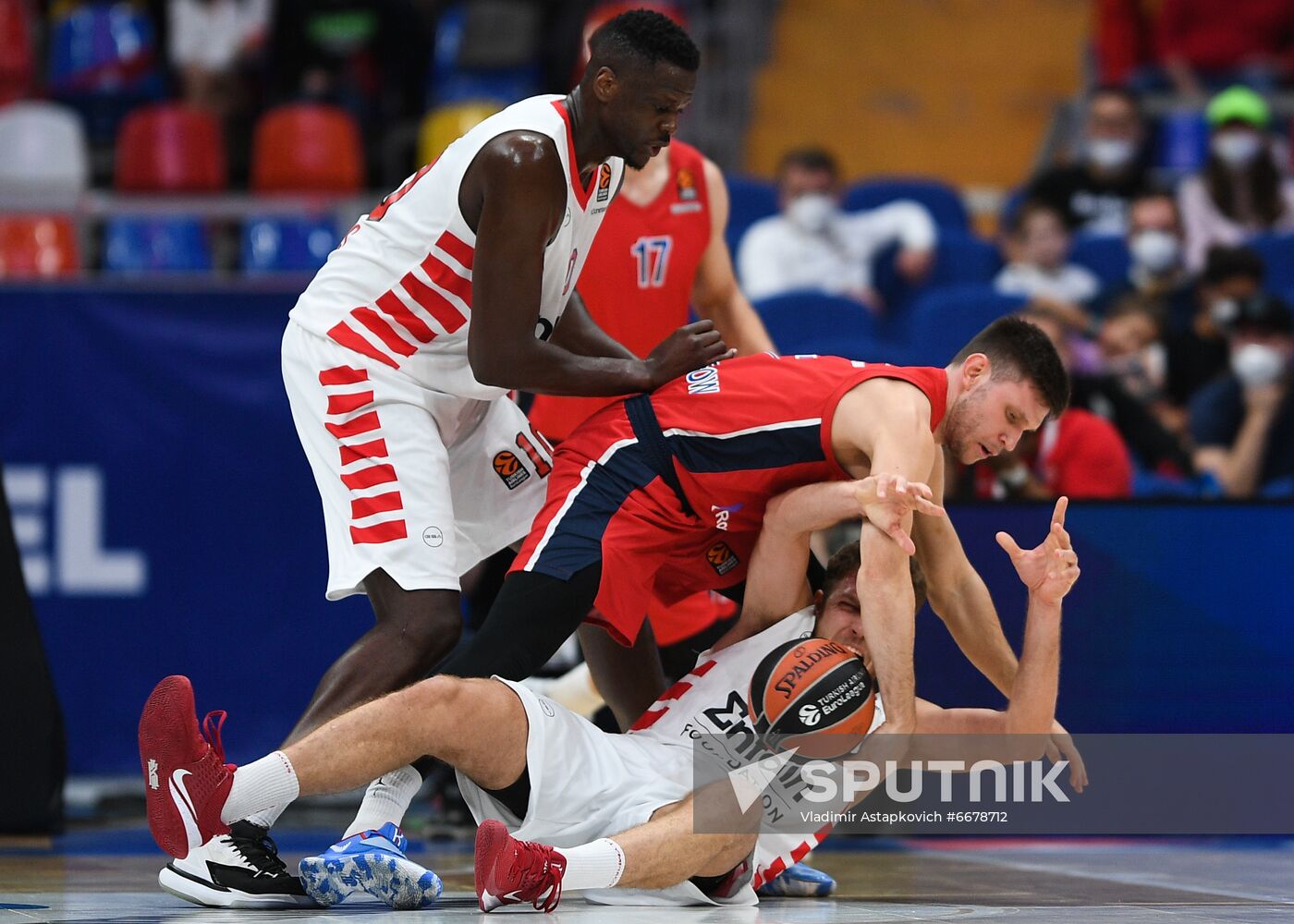 Russia Basketball Euroleague CSKA - Olympiacos