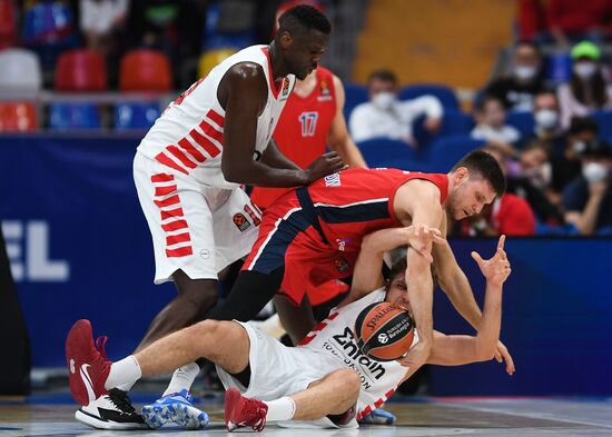 Russia Basketball Euroleague CSKA - Olympiacos
