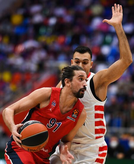 Russia Basketball Euroleague CSKA - Olympiacos