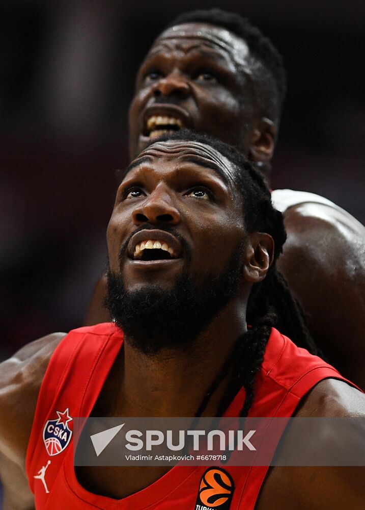 Russia Basketball Euroleague CSKA - Olympiacos