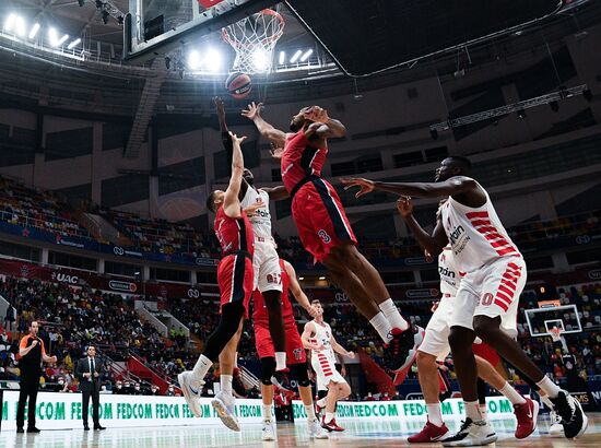 Russia Basketball Euroleague CSKA - Olympiacos