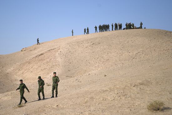 Tajikistan CSTO Military Drills