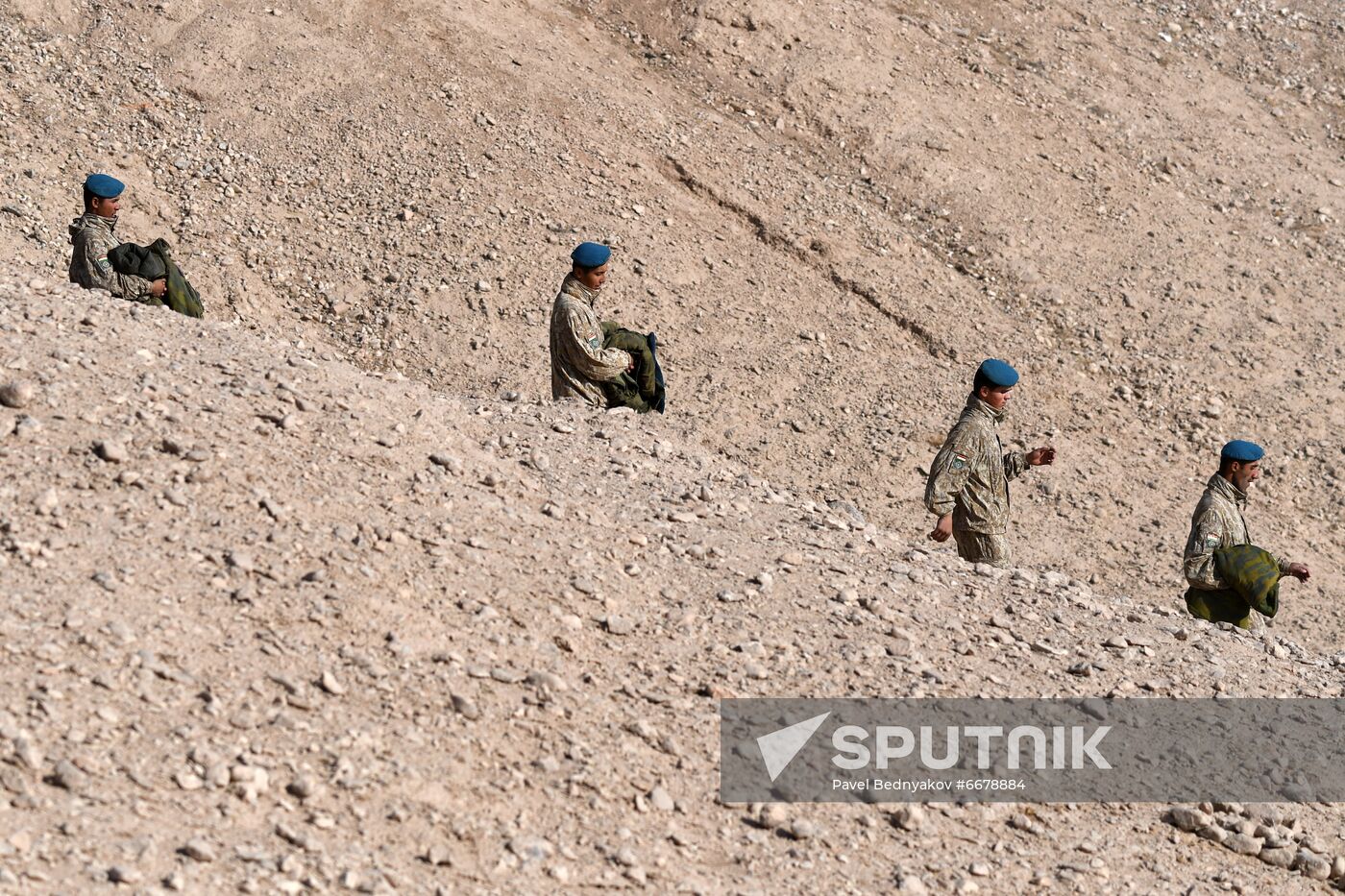Tajikistan CSTO Military Drills