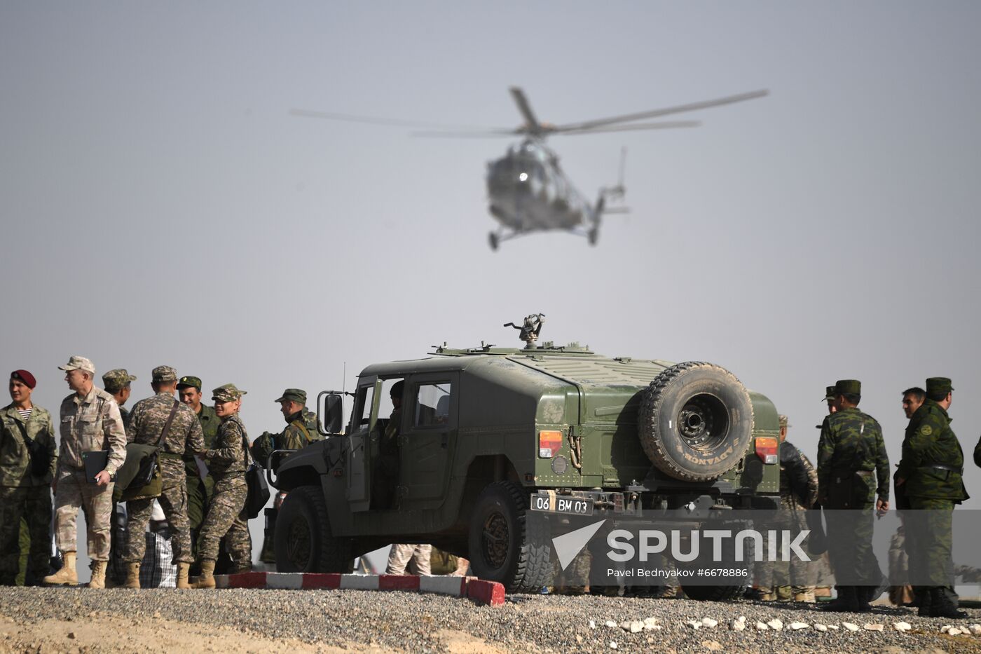 Tajikistan CSTO Military Drills